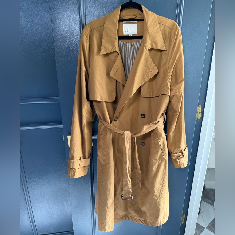 Target Tan Trench Coat